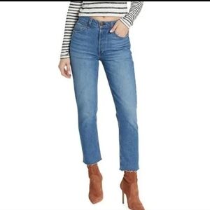 Rag & Bone NWT Nina High Rise Ankle Cigarette Jeans in Monty Size:4
